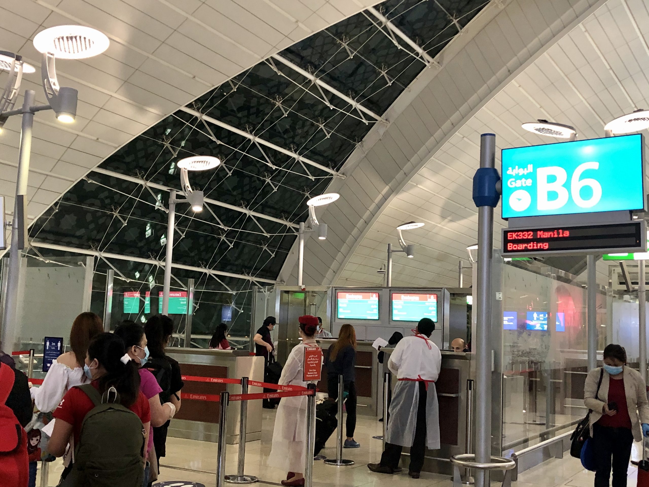 Dubai to Manila Emirates Airline