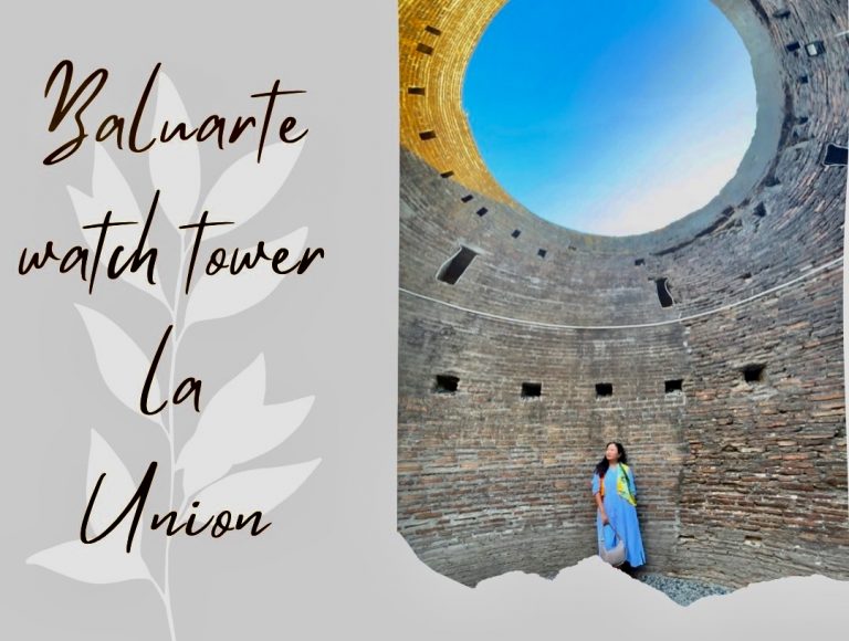 History by the shore Baluarte Watch Tower, La Union. - Pinay Expat